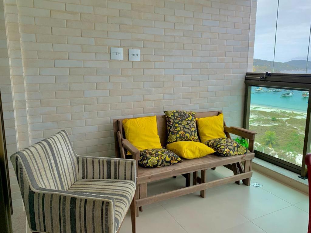 Apartamento Praia Dos Anjos 2 Vagas De Garagem E Ar-Condicionado Arraial do Cabo Bagian luar foto