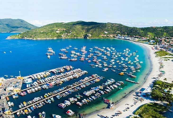 Apartamento Praia Dos Anjos 2 Vagas De Garagem E Ar-Condicionado Arraial do Cabo Bagian luar foto